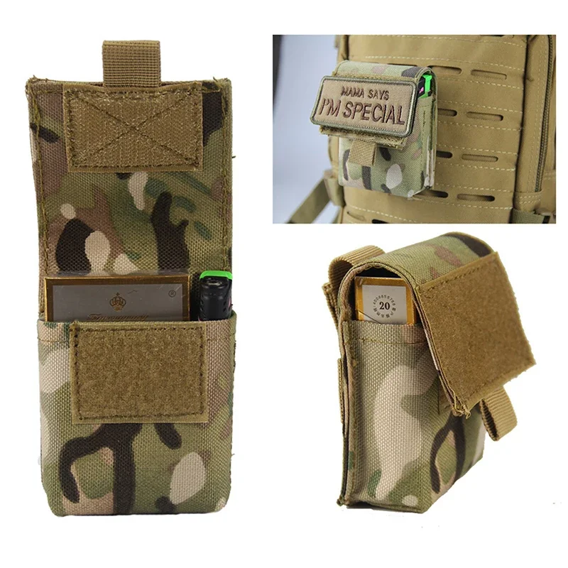 Taktický molle edc puzdro časopis Cigaret Petch vrecko vreckový airsoft munície lovecké doplnky Gadget Gear Petouch