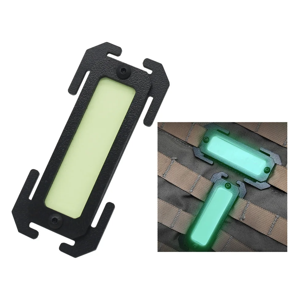 Taktický molle svetelný marker batohový batoh GLOW-the-the-the-the Marker Noctilucent outdoor Tools
