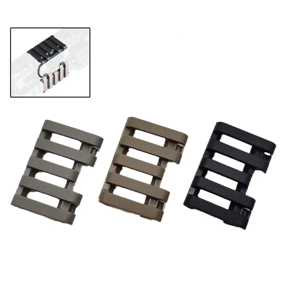 Taktický pokryt Picatinny Rail Cover PEQ15 DBAL M300M600 Držiak drôtu tlaku CQBL NGAL AIRSOFT Lovecké príslušenstvo
