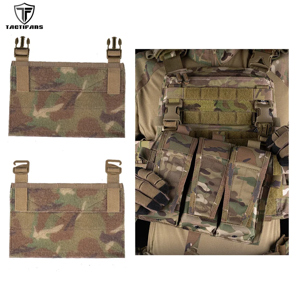 Taktický predný panel adaptér Odnímateľný klapkový konektor g Hook Strana uvoľňovacia spona Mužský háčik a slučka JPC AVS SPC lovecká vesta SPC