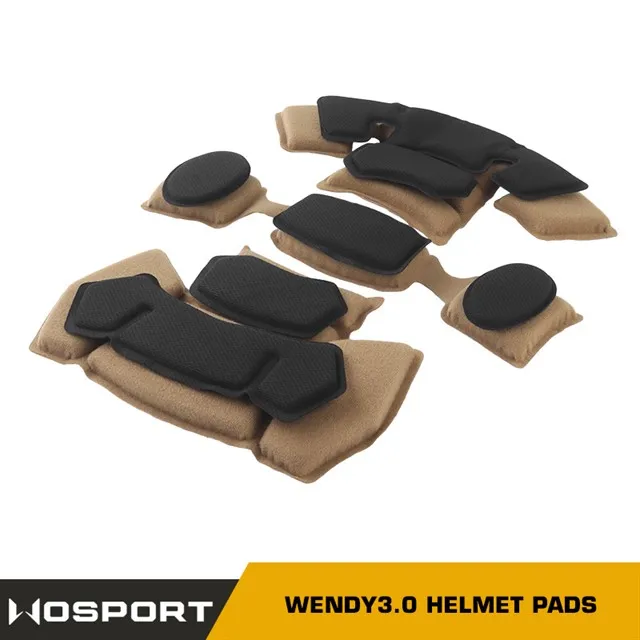 Taktický wendy 3.0 prilba vankúšikov