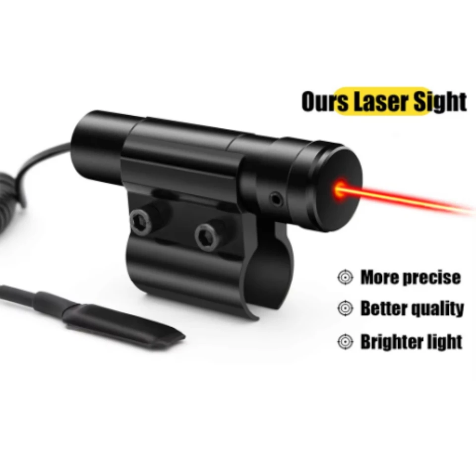 Taktický červený bodový laserový pohľad výkonný laserový ukazovateľ tlaku prepínač hmyz soľná pištoľ laser lovecké streľba airsoft Airsoft AccessCories