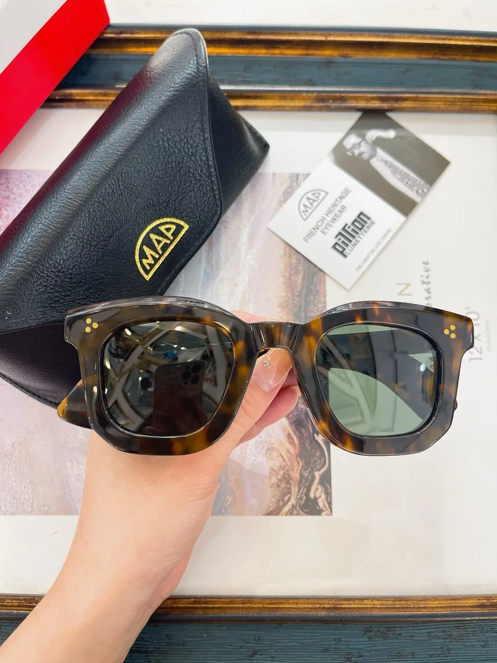 Taliansko 8,0 mm hrubé acetát Top kvality acetátu oválneho tvaru módne chladné slnečné okuliare UV400 s Case PL-002