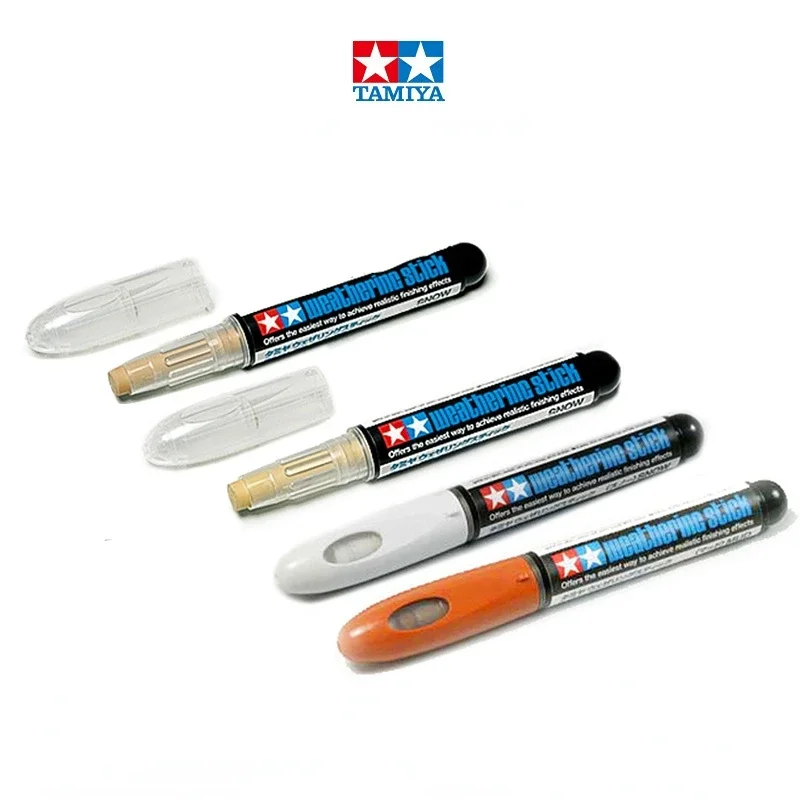 TAMIYA 87081-87087 Zvetrávajúce palice Model starnúci maľovací náradie Vodné pero pre modelovú koníčok sfarbenie nástroje DIY