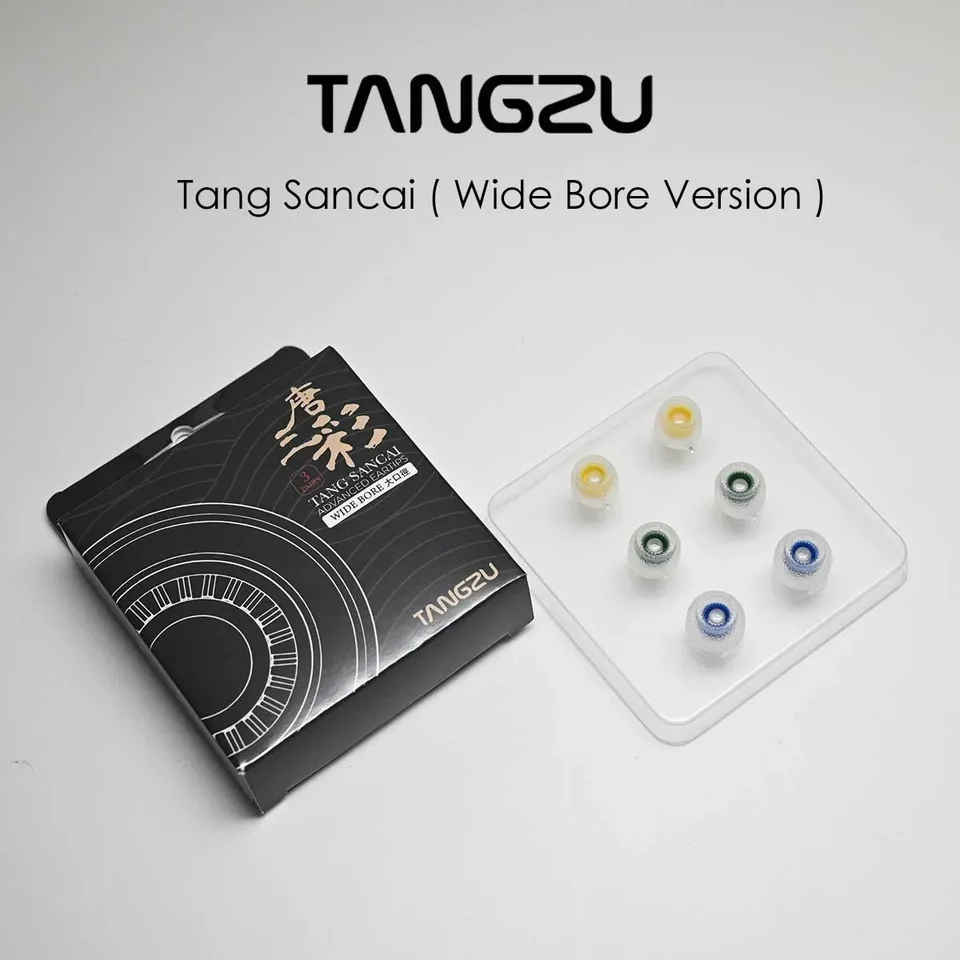 Tangzu Tang sandai široký otvor verzie do uší pre slúchadlá 3Pairs