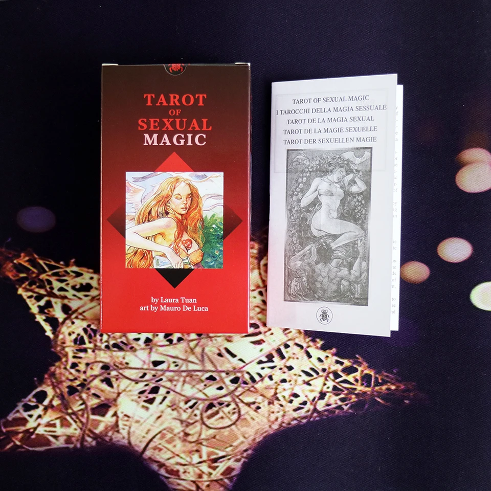 Tarotové karty s sprievodcom Book.Tarot sexuálnej mágie