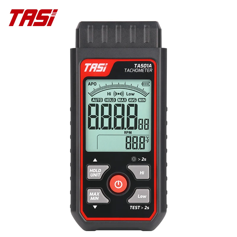 TASI TA501A laserový tachometer do 999999 Digitálny laserový tachometer digitálneho laserového laser