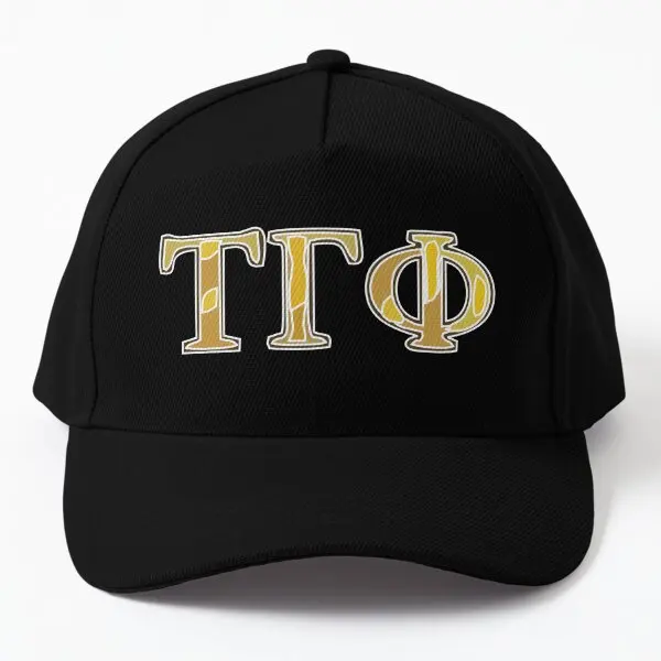 Tau Gamma Phi Triskelion 1968 Baseball Cap Hat Outdoor Black Hip Hop Spring Summer Lens Tlač príležitostných slnečných látok chlapci