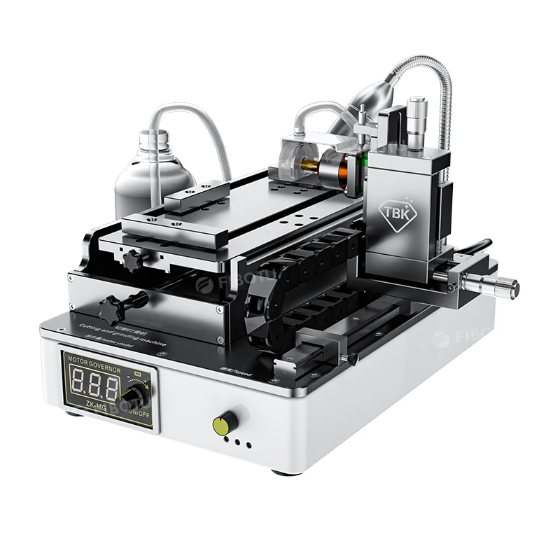 TBK 918 Intelligent Cutting and Brinding Stroj pre Mobilný telefón IC / Camera Rám / zadný kryt