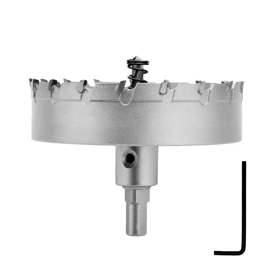 TCT DOPAL SILLA 12-127MM Tvrdá zliatina predĺžená otvor píly z nehrdzavejúcej ocele Kovové železo Drevné rezanie kovovej súpravy Tungsten oceľový rezací náradie
