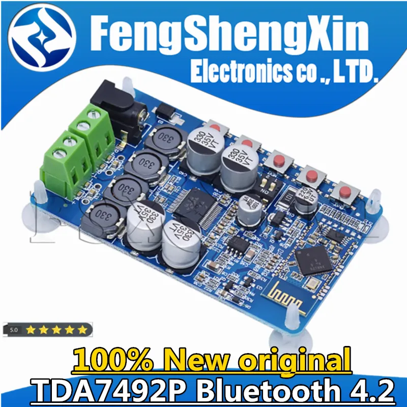 TDA7492P Bluetooth 4.2 CSR8635 Bluetooth Prijímač zosilňovača Audio doska 2x25w pre 4/6/8/16 OHM Úprimné komponenty Module Časti