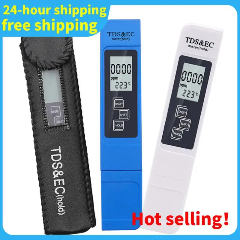 TDS meter 0-9990ppm digitálny pH meter 0,01 pH vysoký presný pevný tester TDS a pH meter 0-14 pH LCD PPM tester akváriový filter