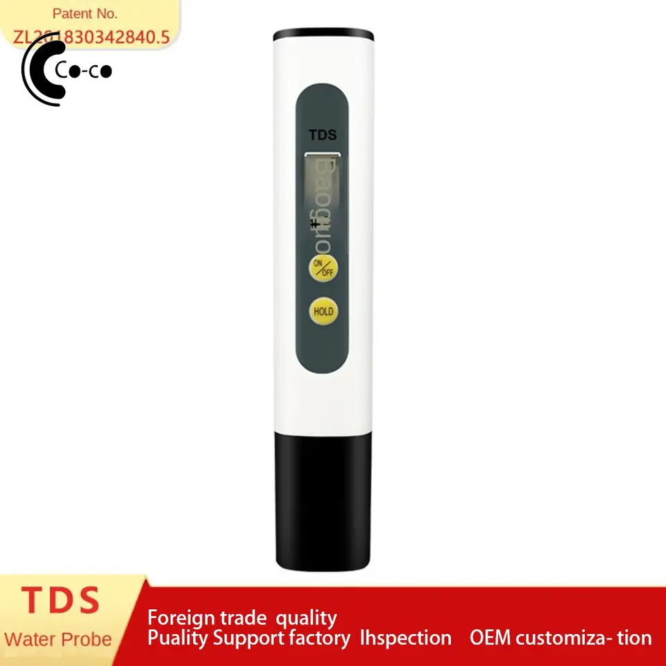 TDS Meter Digital Water Tester 0-9990ppm