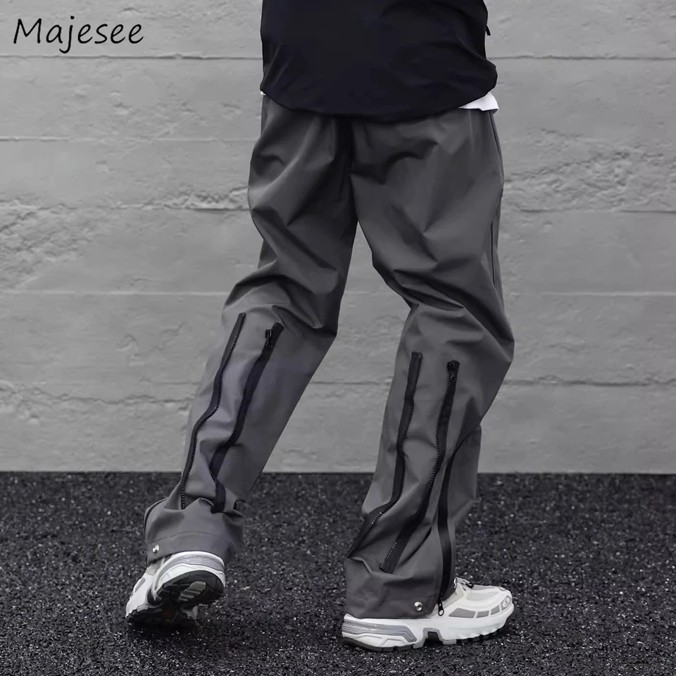 Techwear Pants Men Vibe móda All-Match Teens Couples Cours Casual Cargo Korean Navrhnuté Streetwear High Street Trendy Harajuku Ins