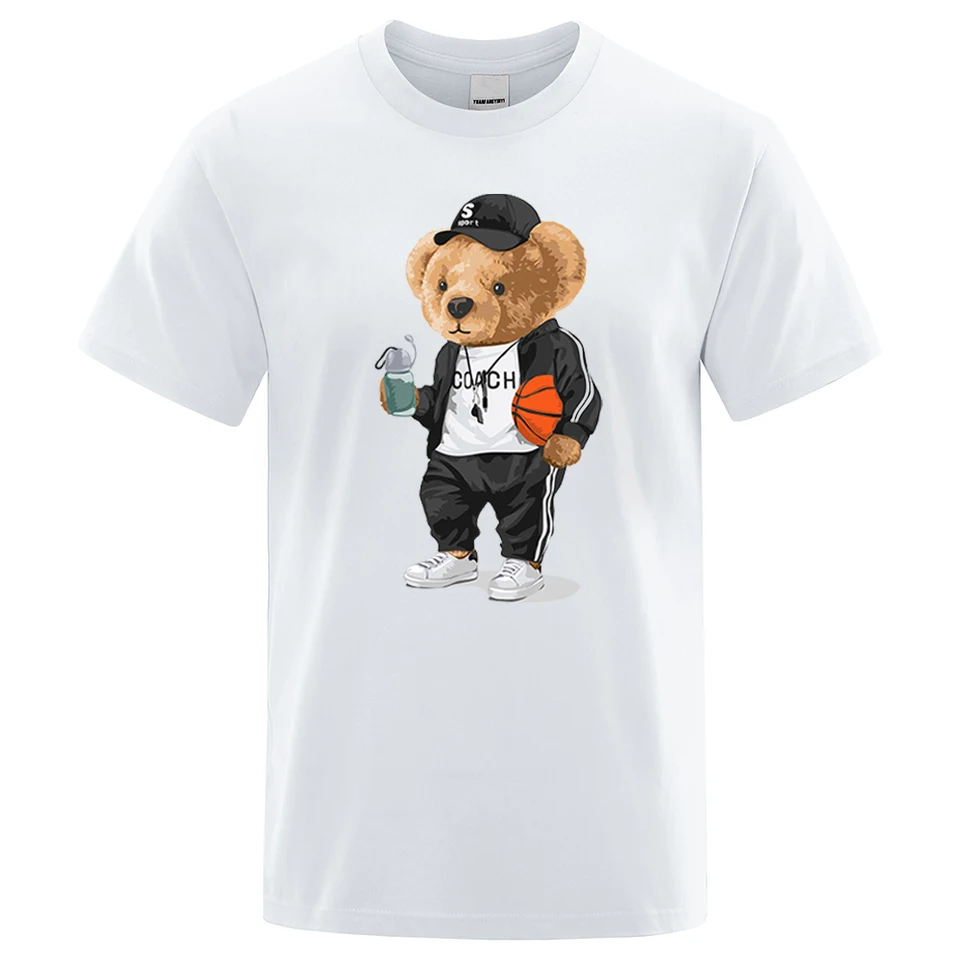 Ted Bear Basketball Tréner v športovom oblečení Men Dámsky trič