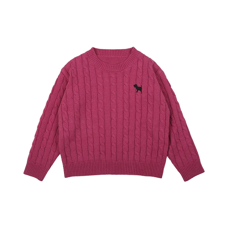 Teenager Sweater Knitwear oblečenie zimné dospievajúce chlapci s dlhým rukávom Mardigan pletený sveter batoľa biele dieťa topy 3-10 rokov
