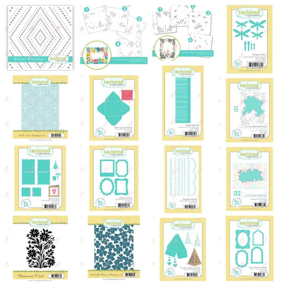 Teenská karta obálka Die Cutting Dies Dies Stencil a Stamps Scrapbook Denník Dekorácie Embosing šablóna DIY Greating Card Ručne vyrobená