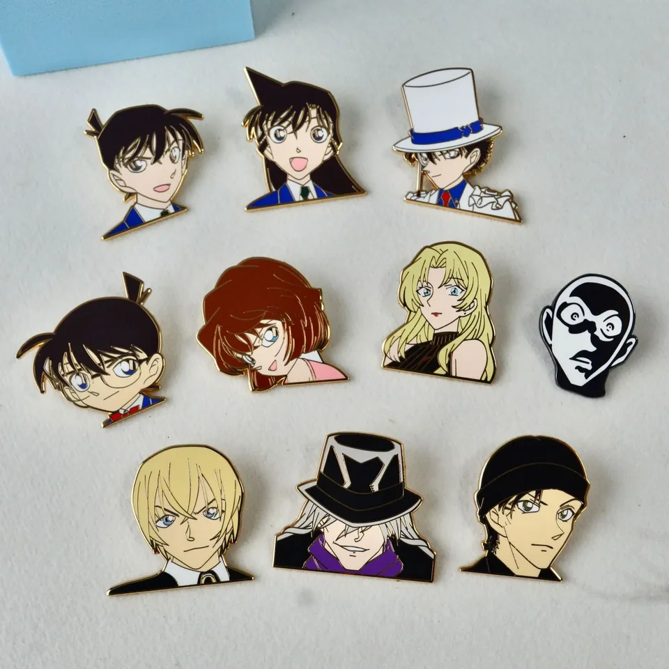 TELECT CONAN KOVATEĽA KAITOU KIDDO HAIBARA AI AMUROTO GIN Anime Book BAG príslušenstvo