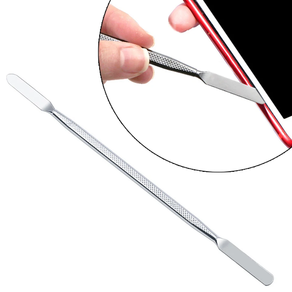 Telefón Spudger Pry 160 mm/6.29inch 1pc Chrome vanadium zliatina oceľ demontáž kovový tablet Strieborné domáce spotrebiče
