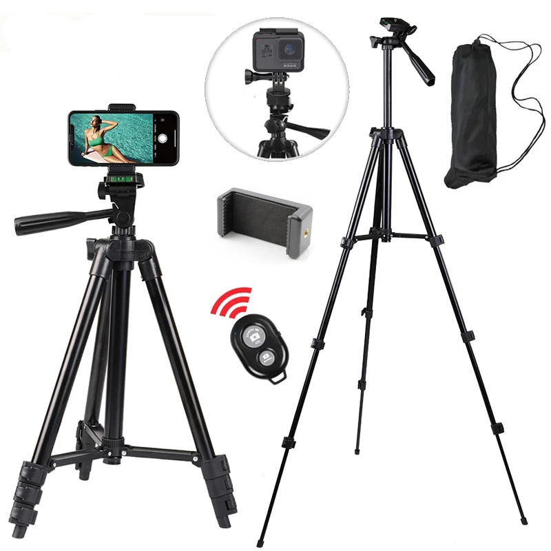 TELEFÓN TROCOD pre videozáznam stojan na telefónny statív s bluetoothom vzdialeným univerzálnym fotoaparátom Fotografovanie stojan pre SLRCAMERA