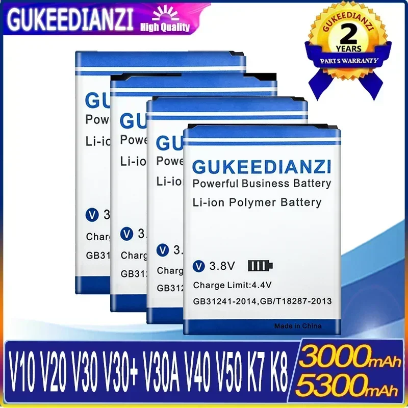 Telefónna batéria pre LG V20 H990 /V10 H968 H961N /V30 V30+ V30A V40 Thinq /V50 ThinQ 5G LM-V500 /X Power 2 II /Pravda 2 K7 K8