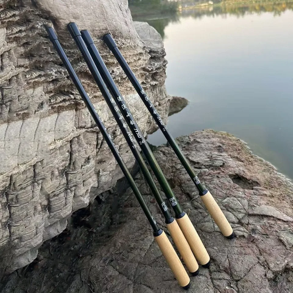 Teleskopická rybárska tyč Plné súpravy Rybárska tyč Casting Rybárska tyč 1,5 m-2,4 m sklenená vlákno Kombinácia Combo Rybolov