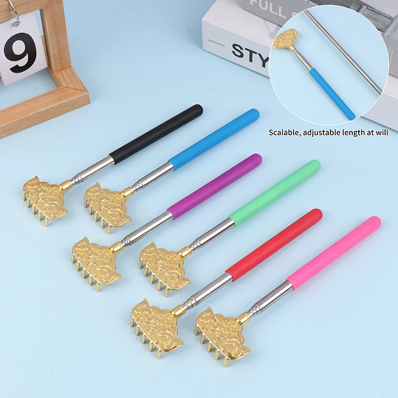 Teleskopický škrabancový škrabanec Roztiahnuteľná masážna pazúry pre masáž chrbta Relax Relax Scratcher Relief Anti-think
