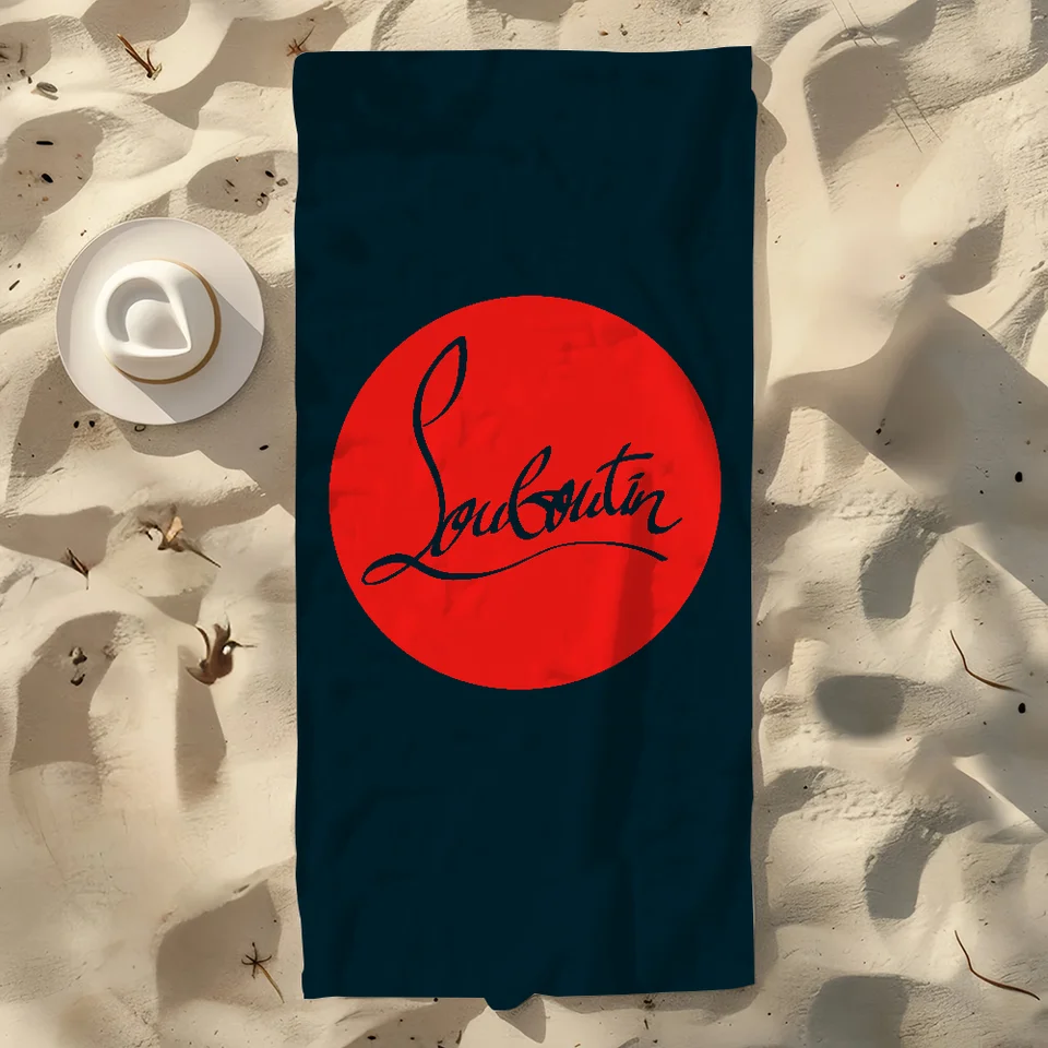 Telocvičňa Kempovanie Rýchle móda suché c-kresťany luxusné logo Šport l-louboutín Veľké plážové uteráky Soft