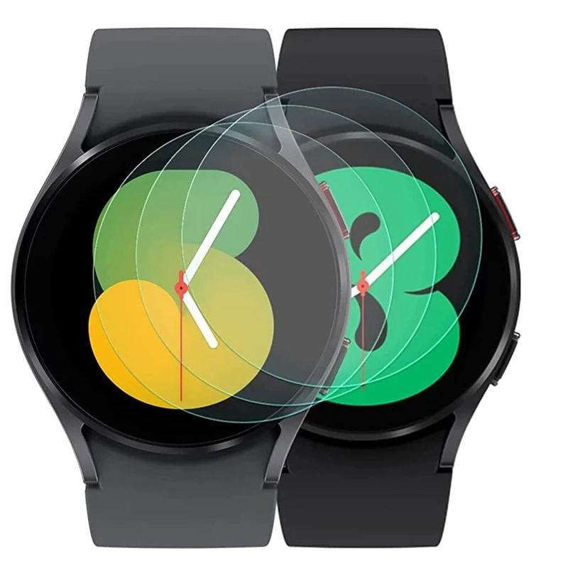 Temperované sklo pre Samsung Galaxy Watch 6/5/4/5 Pro/44mm/40 mm chránič obrazovky Anti-Scratch for Galaxy Watch 4/Classic/46 mm/42 mm