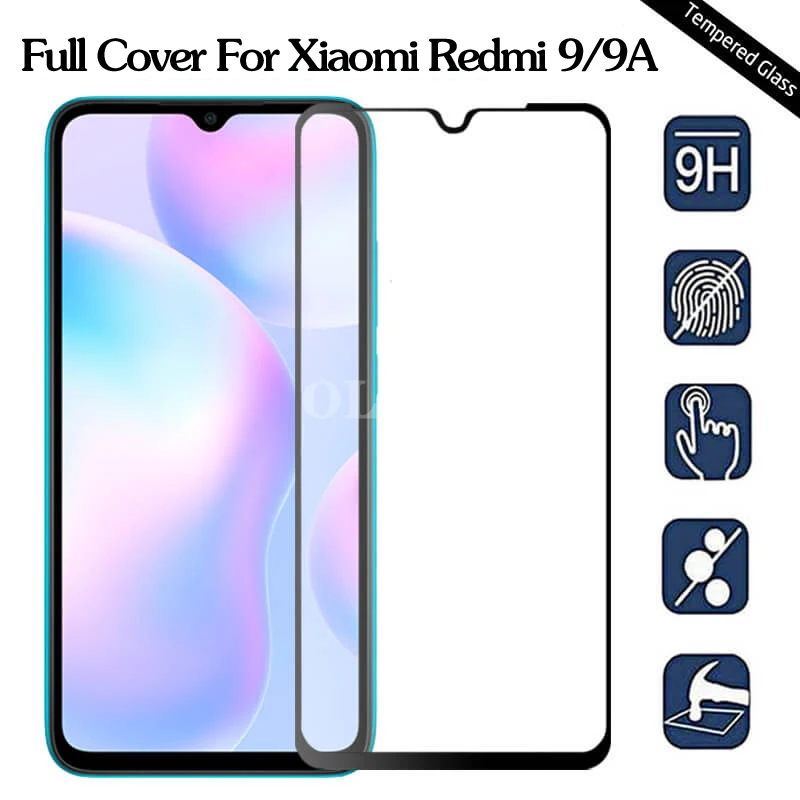 Temperovaný film na Xiamoi Redmi 9a 9 Protect Glass Screen pre Xaiomi Redmi 9 Redmi9 ScreenProtector Smart Accessories Glas Glas