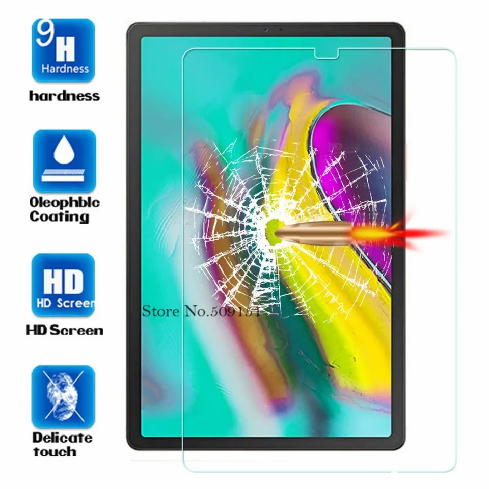 Temperovaný sklenený chránič obrazovky pre Samsung Galaxy Tab S5E LTE 4G Wi-Fi SM-T725C T725N T725 SM-T720C T720 10,5 