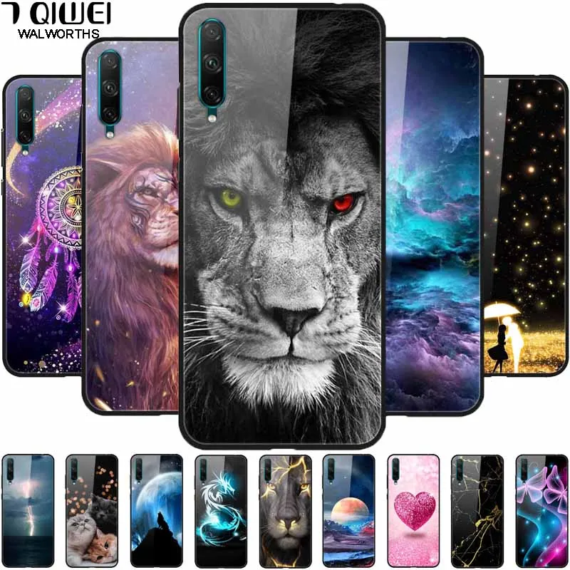 Temperovaný sklenený kryt pre Samsung A50S A70 A30S Case A50 Hard Protective Funda pre Samsung Galaxy A50 / A7 2018 Puance Soft Bumper