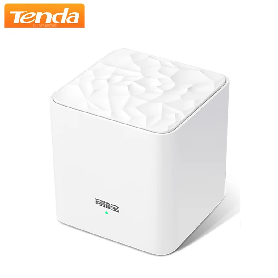 Tenda Nova Mesh WiFi WiFi System (MW3) --up na 2000 Sq.ft Celé domáce pokrytie Nahrádza Wi-Fi Router Extender Single Easy Step prostredníctvom aplikácie