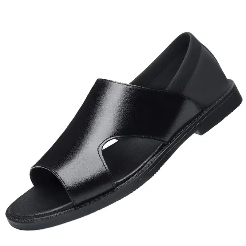 Tenis maskulino pánske topánky Vintage klasický sklz na pánske sandále peep špičky vonkajšie mokasíny kožené trendy party mužské mokasinistické topánky