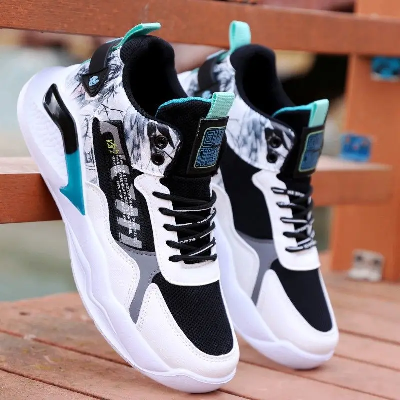 Tenisky Men 2024 Nové basketbalové topánky priedušné vonkajšie športové školenie atletické basketbalové tenisky Zapatos de Mujer tendencia