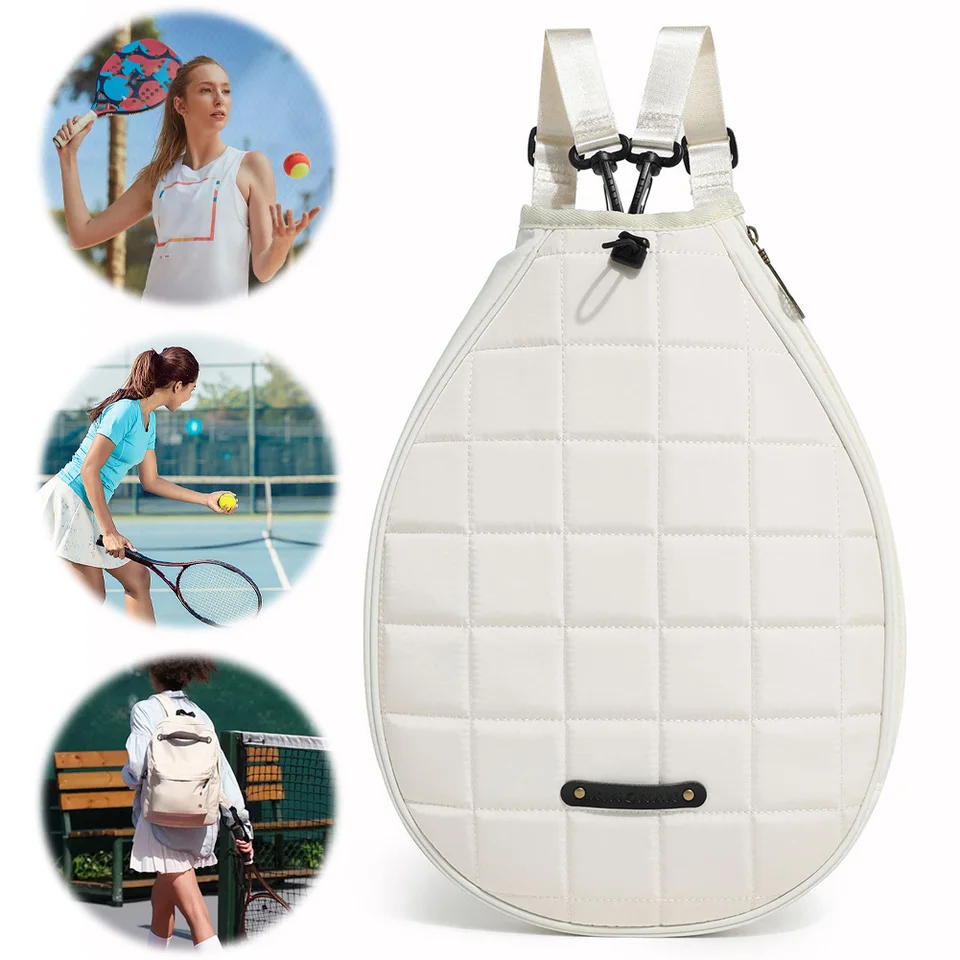 Tenisová raketa Crossbody taška nepremokavá pickleballová pádla na ramene zatvorenie zipsu pre pickleball tenis badminton