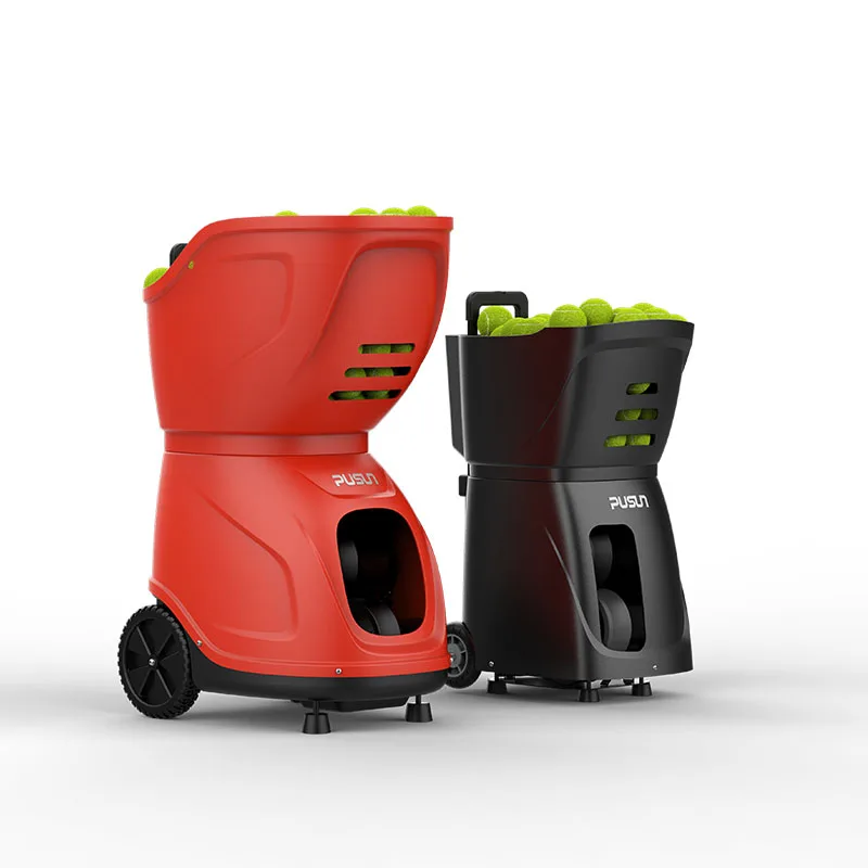 Tenisový automatický spúšťač guľôčkových strojov pre výcvik pre tréning s diaľkovým ovládaním aplikácií, spoločnosť Tennis Ball Machine Company