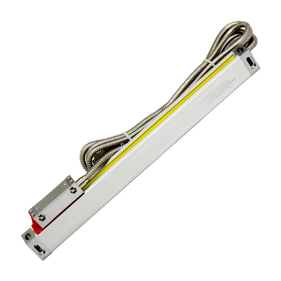 Tenká vysoká presnosť 0,005 mm tenká lineárna stupnica TTL 50 100 150 200 250 300 350 400 mm 20x28mm