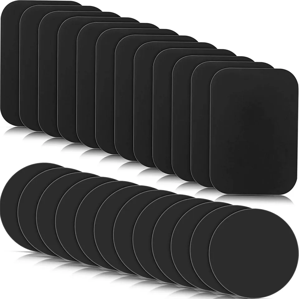 Tenký kovový tanier disk pre magnetický držiak na telefón auta Iron Sheet Disk Disk pre magnet tablet stol phone stojan na vozidlo držiak