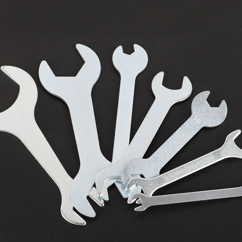 Tenký kľúč Double Head Open End 8 10 12 13 14 15 19 22 24 mm Duálne použitie konca malý kľúč pre údržbu automobilu Hardvérové ​​ručné náradie