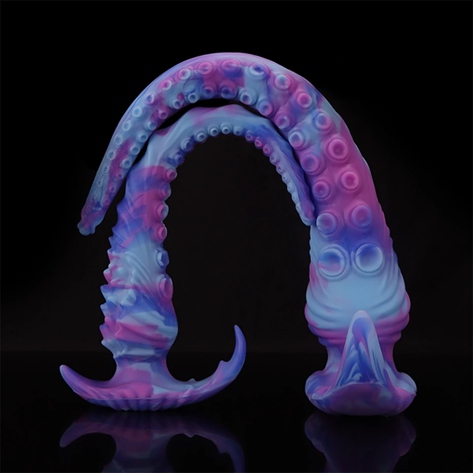 Tentacle dildo butt zástrčka análny dilatátor dlhé monštrum dildo zadok masturbácia hračky g-spot stimulátor erotické hračky dospelých