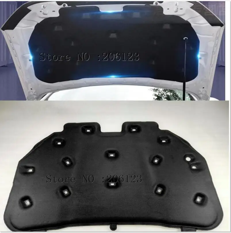 tepelná izolácia bavlnená zvuková izolácia bavlnená tepelná izolačná podložka modifikovaná 2013-2016 pre Ford Mondeo