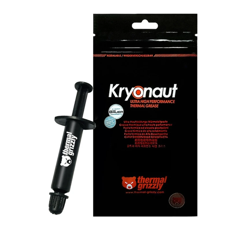 Termálna rizzly Kryonaut Thermal TE pre CPU/GPU veľkú kapacitu zlúčeniny chladiaceho silikónu 1G