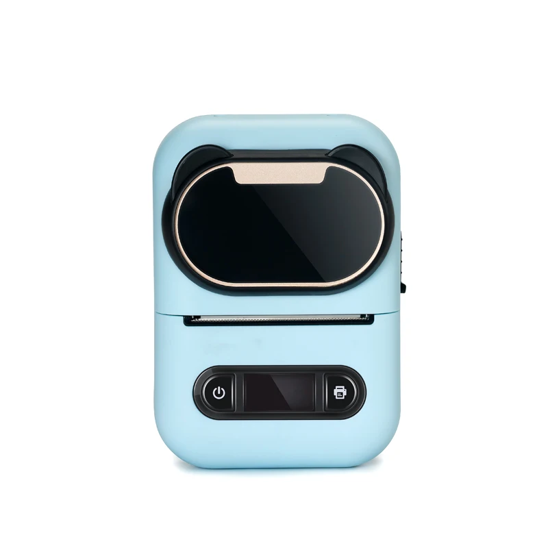 Termálna tlačiareň Mini prenosná, Bluetooth Connection pre ľahkú prevádzku, nie je potrebná atrament, cena obchodu a štítky s názvom