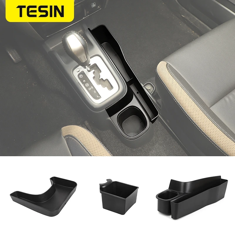 Tesin Car Gear Shift Storage Box Organizátor podnosu pre Suzuki Jimny JB43 2007 2008 2009 2010 2010 2012 2013 2014-2017 Príslušenstvo