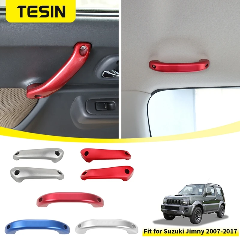 Tesin Car Ruck Ruck Ruck Inner Grab Grab Doplnky pre Suzuki Jimny 2007 2008 2009 2010 2010 2012 2013 2014 2015 2015 2016 2016 2017