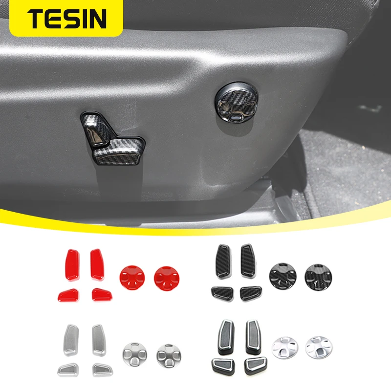 Tesin Electric Electric Sedadlá dekorácie krycie príslušenstvo pre Jeep Cherokee 2014+/Grand Commander 2018+/Grand Cherokee 2011-2020