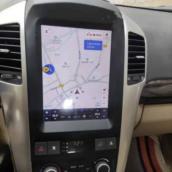 Tesla Radio Stereo Recorder Android 12 pre Chevrolet Captiva2006 2007 2008 2009 2010 2011 2012 2012