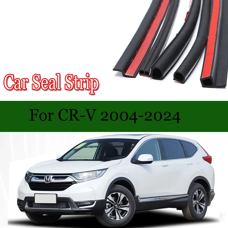 Tesnenie dverí Tesnenie automobilu Gumový hluk izolácie Zvukový nepriestrelný automobil SORKOPRIP SILNÉ APRIKOVANIE PRE HONDA CR-V 2004-2024