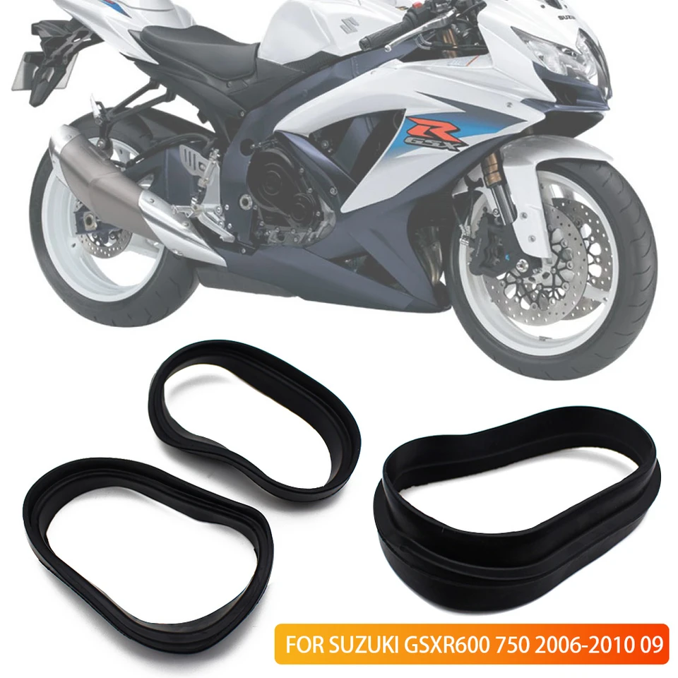 Tesnenie potrubia vzduchovej trubice na kapotálnom vzduchu pre Suzuki GSXR600 GSXR 600 GSXR750 GSXR 750 K11 2011 2021 tesniaci gumový prsteň